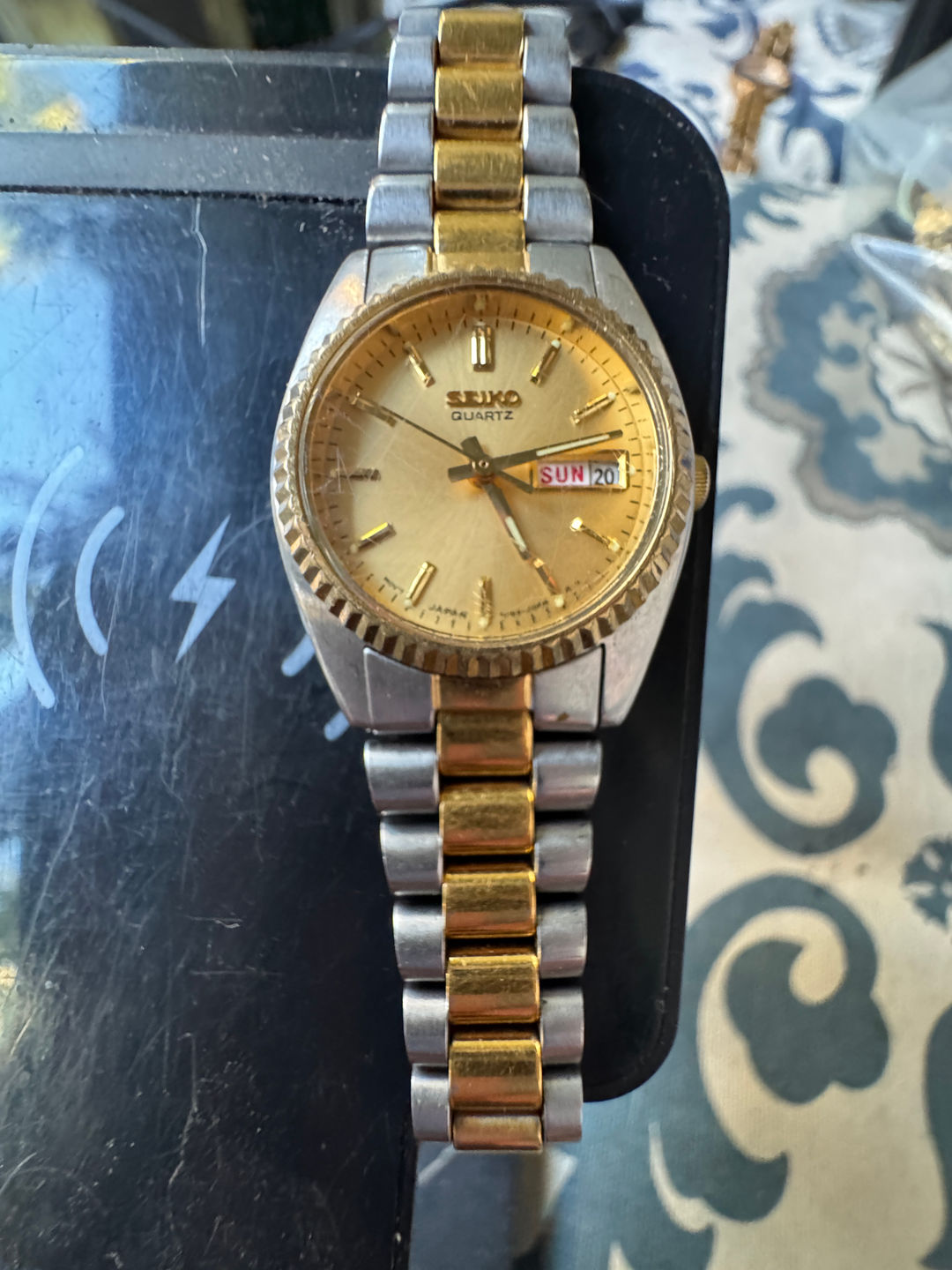 Seiko Quartz Two-Tone Watch
