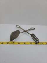Vintage Silver Plated Pastry Tongs - Image 3