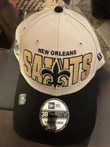 New Era 39THIRTY Flex Hat Stone/Black New Orleans Saints. Brand New - Image 2