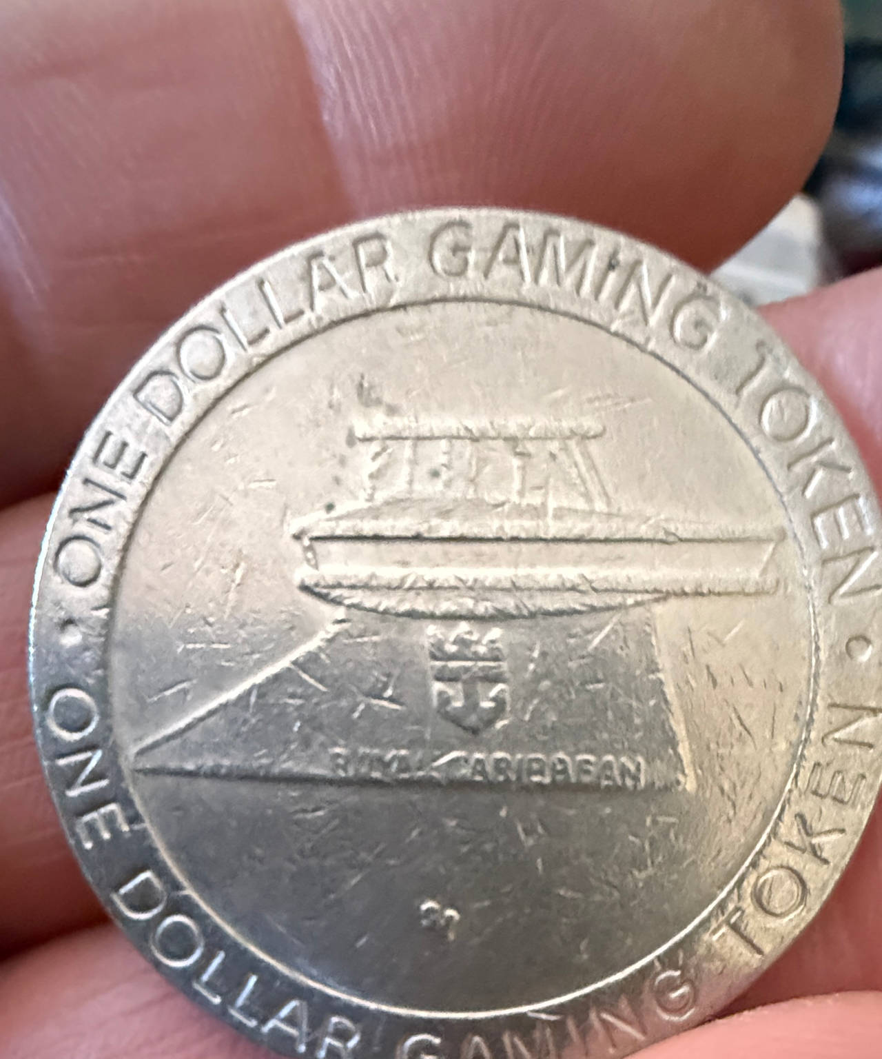 Royal Caribbean One Dollar Gaming Token