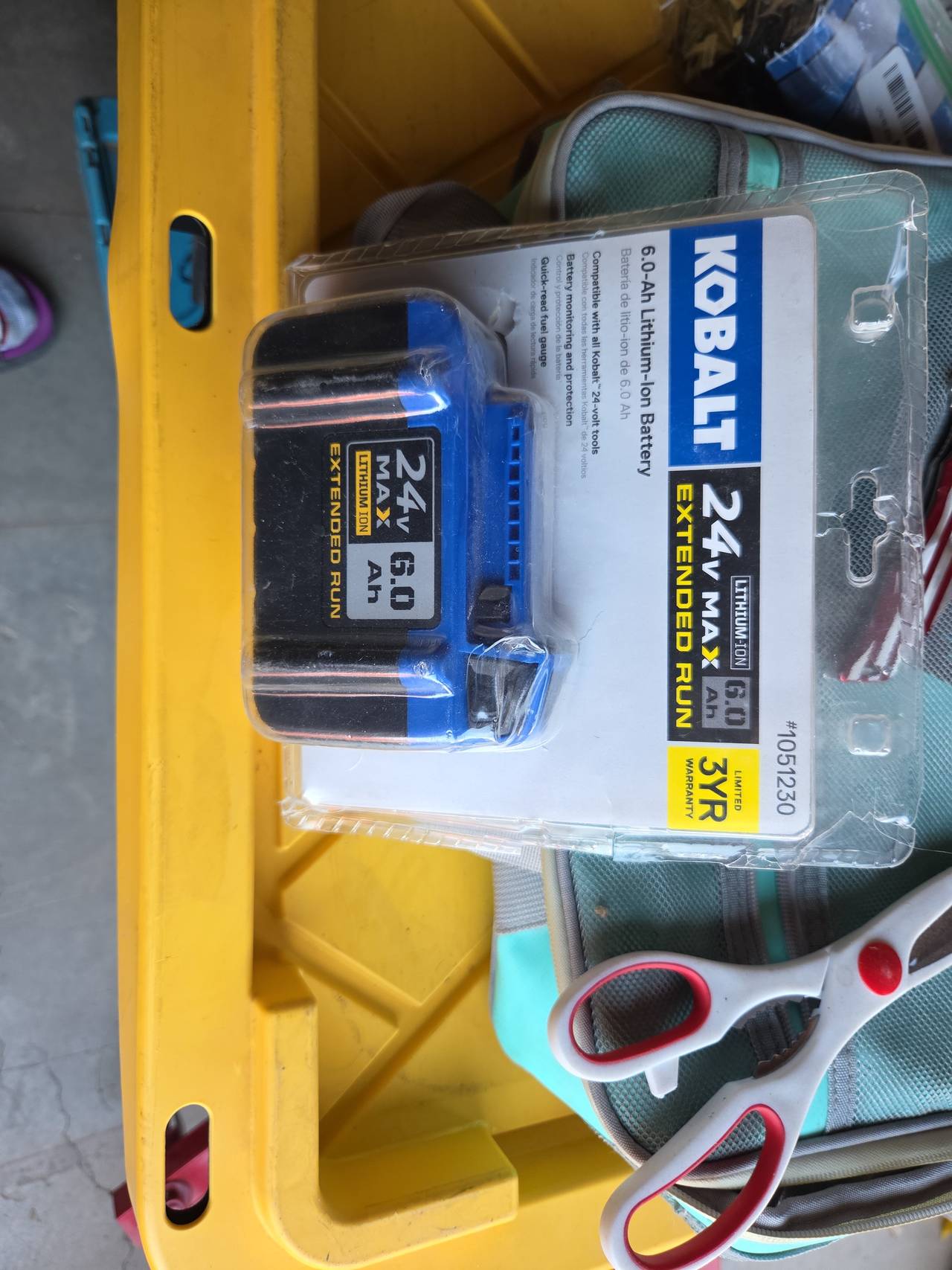 Kobalt 24-Volt Max 6.0-Ah Lithium-ion Battery