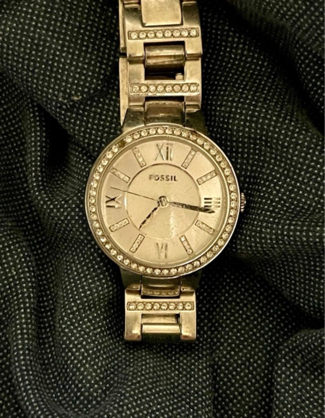 Fossil Virginia ES3284 Rose Gold Stainless Steel Women's Watch