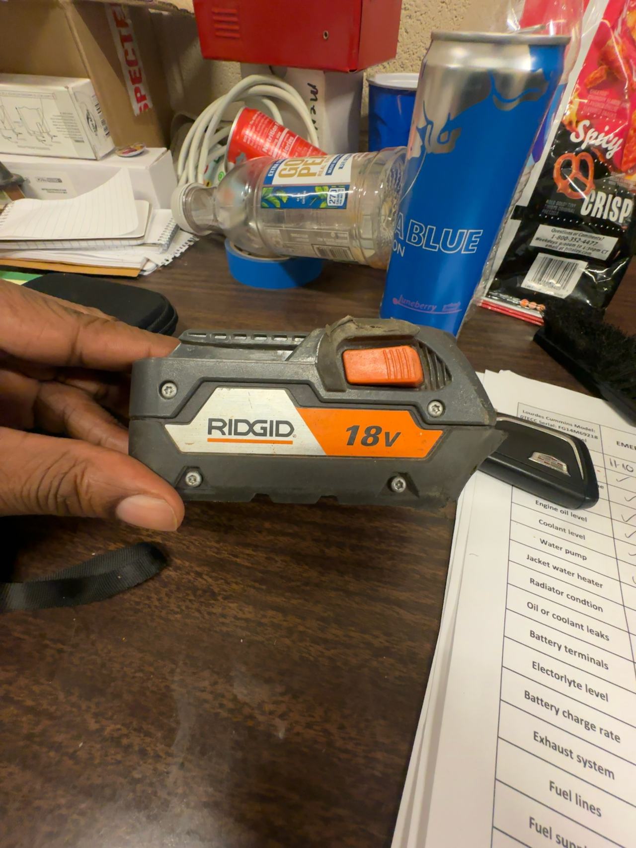 RIDGID 18V 4.0 Ah Lithium-Ion Battery