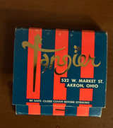 Vintage Tangier Restaurant Matchbook Akron Ohio - Image 1