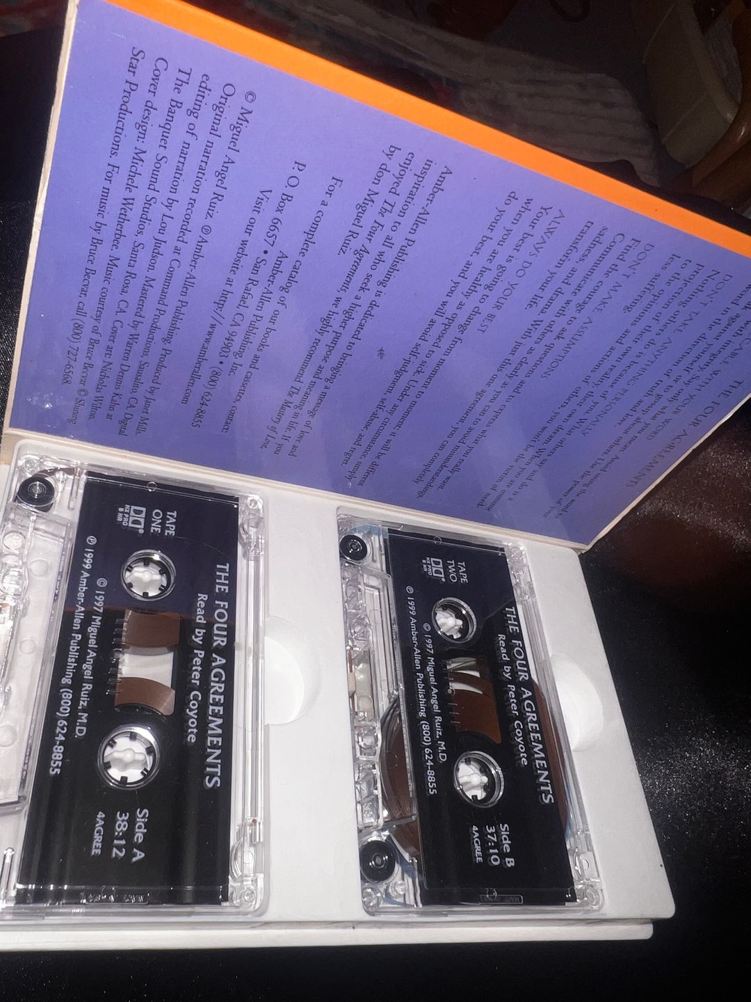 Don Ruiz - The Four Agreements Audio Book (Casette Tapes)