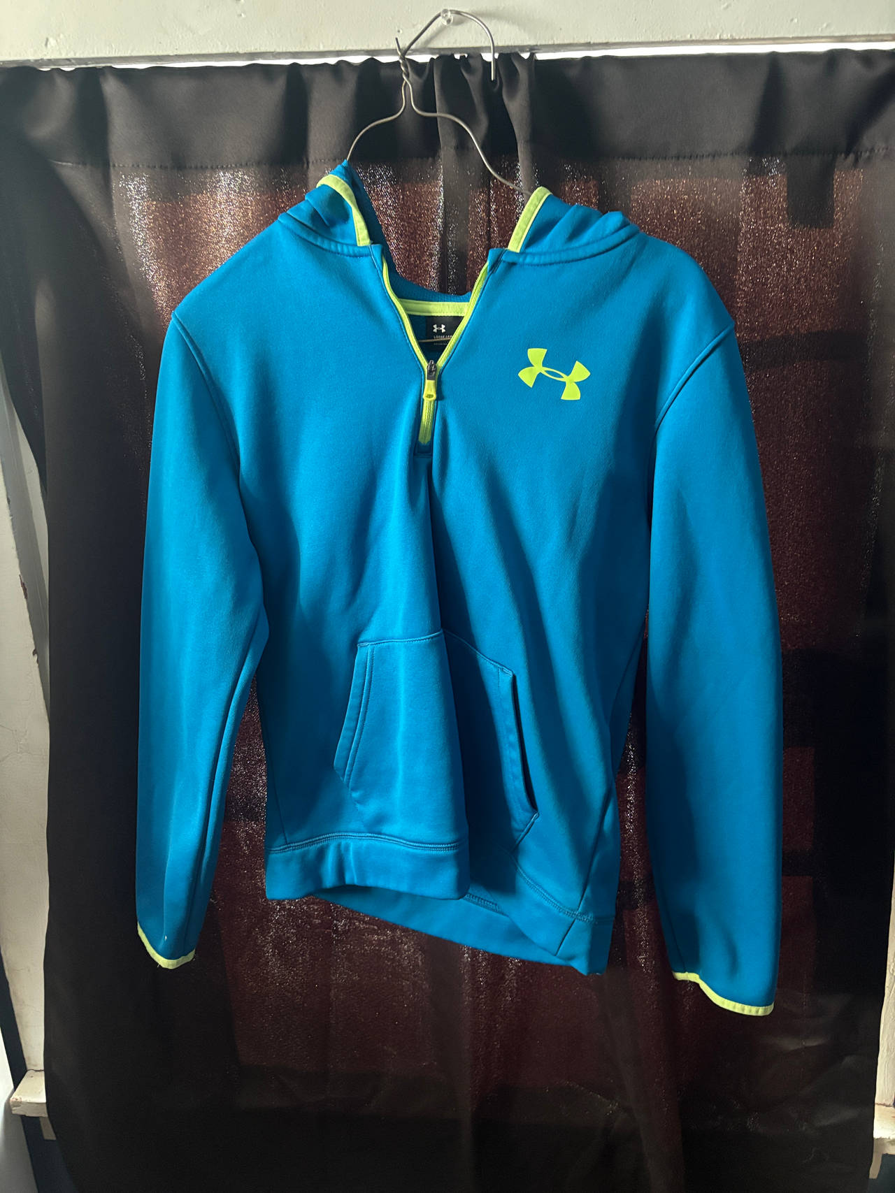 Under Armour Boys' Armour Fleece Quarter Zip Hoodie