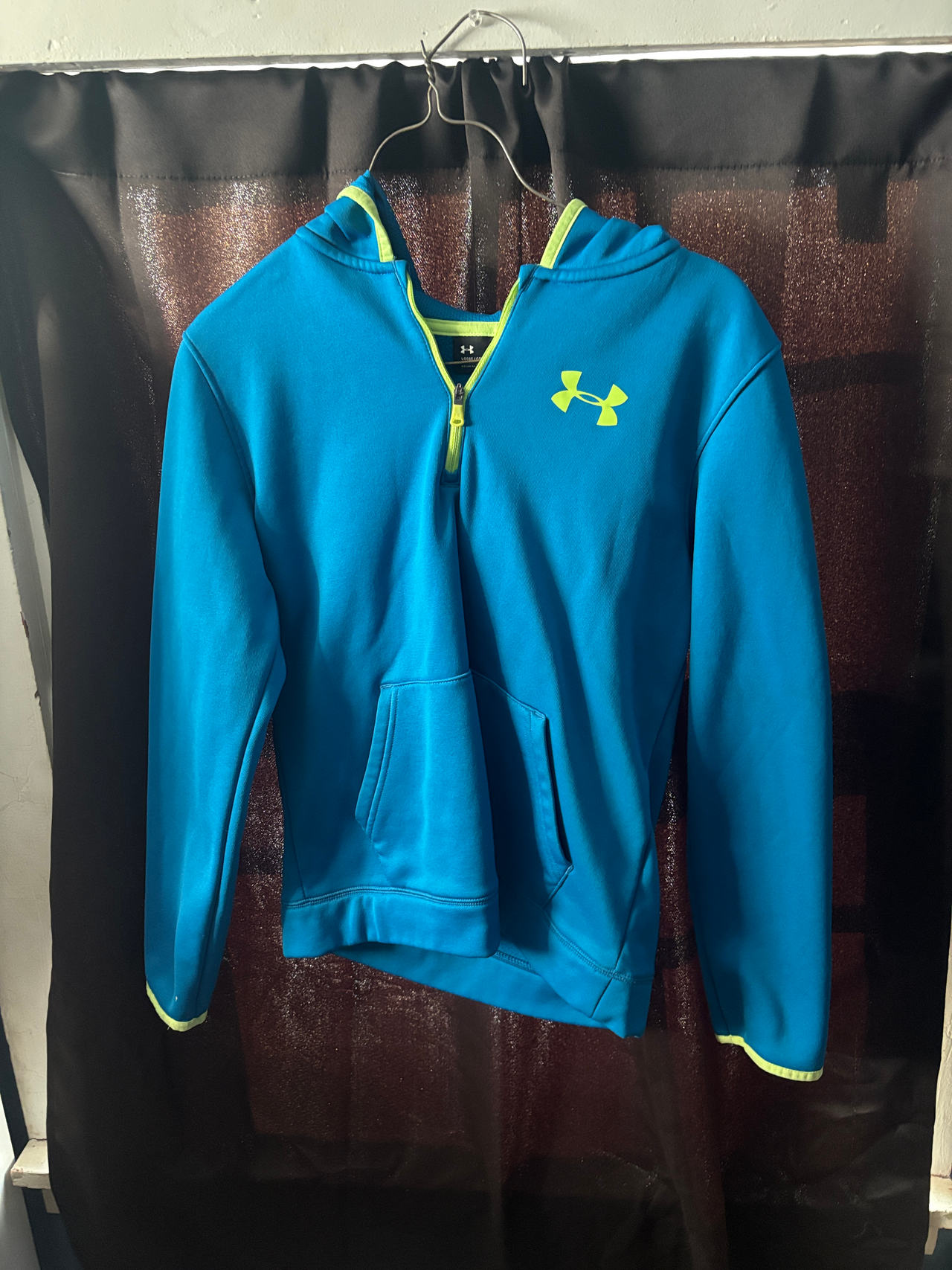 Under Armour Boys' Armour Fleece Quarter Zip Hoodie