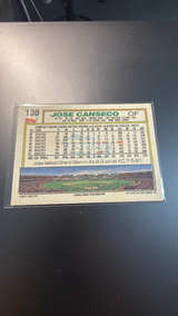 Topps 1992 Jose Canseco #100 Baseball Card - Image 2