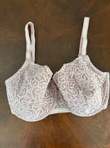 Third love artisan Lace balconette Underwire Bra pink women’s size 32 G - Image 1