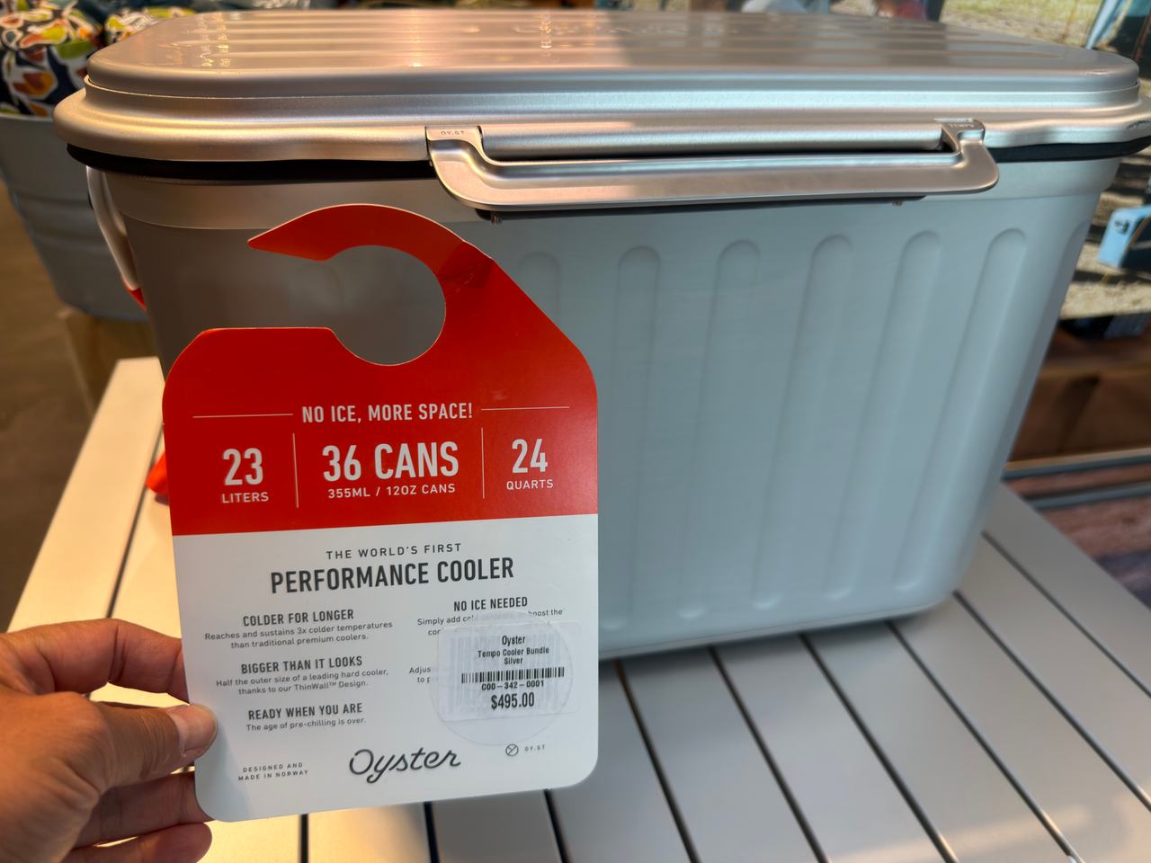 Oyster Tempo Cooler