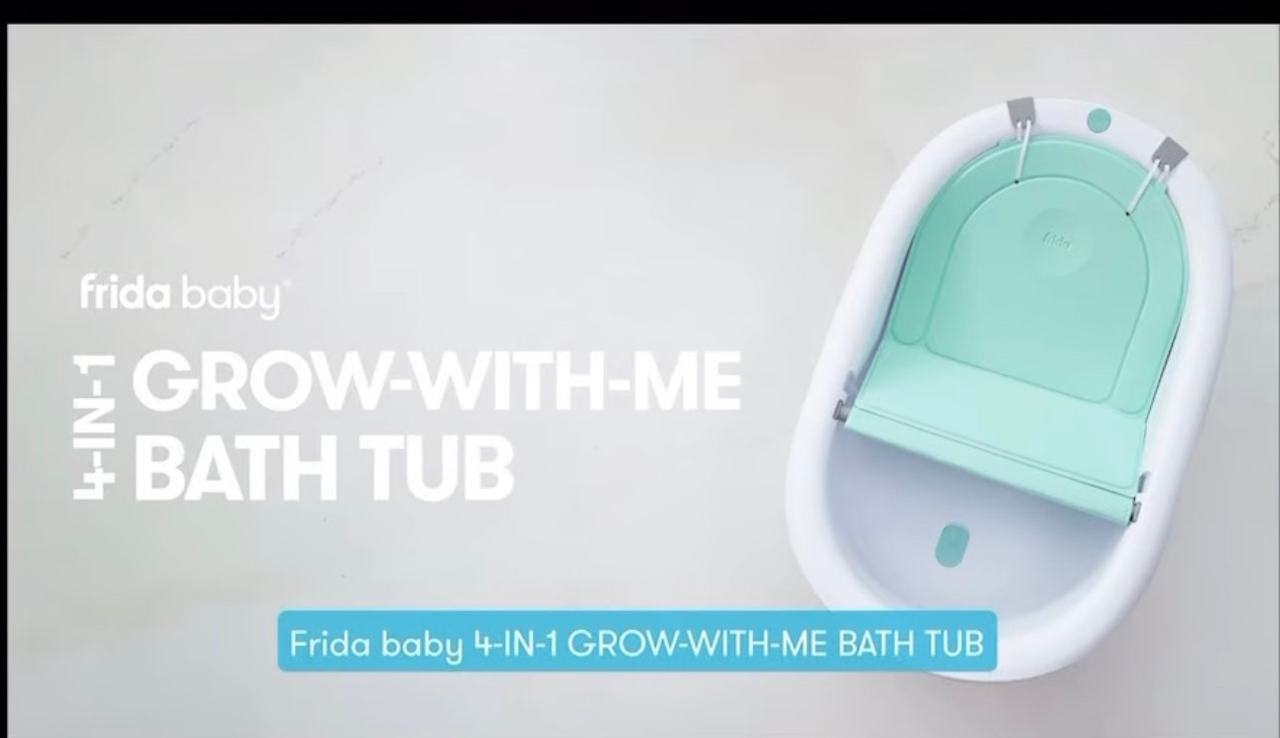 Frida Baby 4-in-1 Grow-with-Me Bath Tub