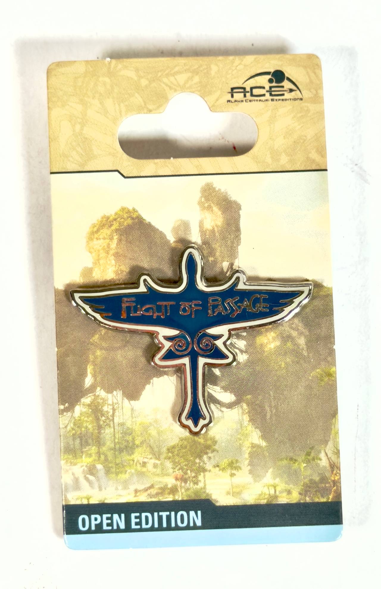 Disney Parks Avatar Flight of Passage Logo Pin