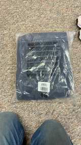 Yeezy Gap Dove Shrunken Hoodie Dark Blue - Image 1