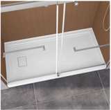 Rectangular Threshold Alcove 72” x 36”Shower Pan w/Square Left Drain - Brand New - Image 2