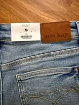 Judy Blue High Waist Mid-Thigh Cuffed Denim Shorts - Image 6