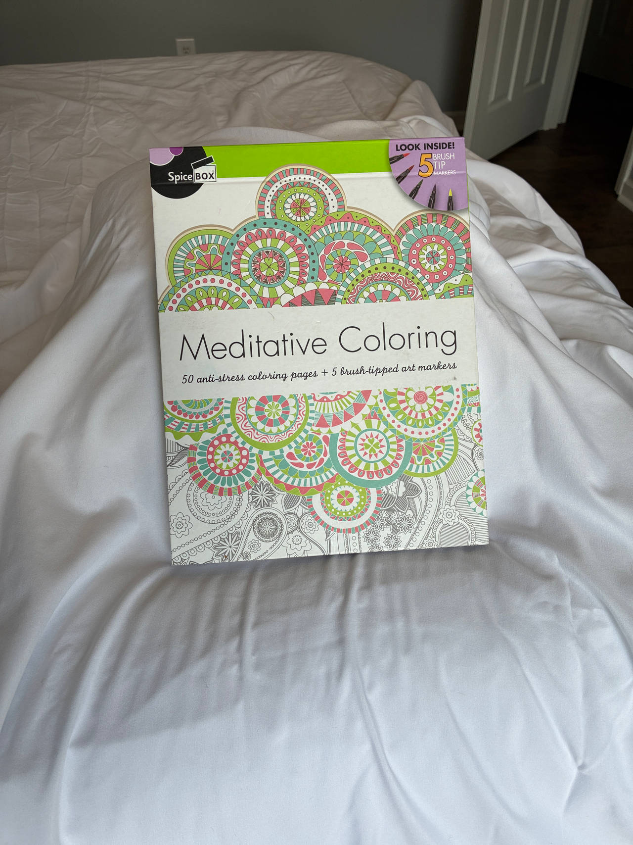 SpiceBox Meditative Coloring