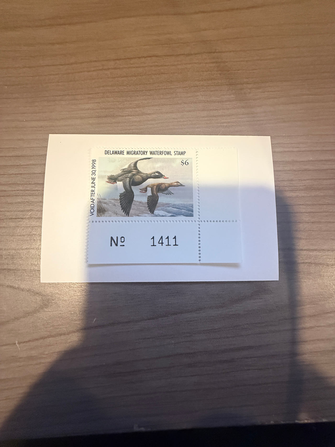 1997 Delaware Migratory Waterfowl Stamp
