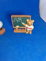 Enesco Calico Kittens Bear Teacher Figurine Set - Image 3