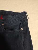 Guess Women's Dark Wash Jeans Low rise Straight size 26x32 - Image 5