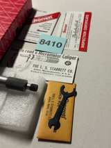 Vintage Starrett Micrometer T436XFL–2 original box all paperwork wrench included - Image 2