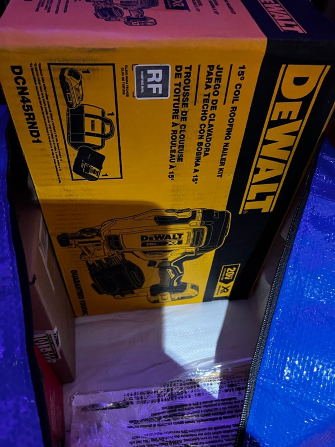 DeWalt 20V MAX Cordless Roofing Nailer