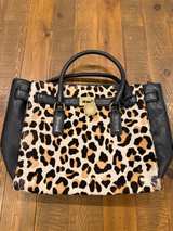 Michael Kors Hamilton Large Leopard Calf Hair Tote Bag - Image 6