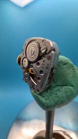 Vintage Hamilton Watch Movement with Dial and hands - Image 5