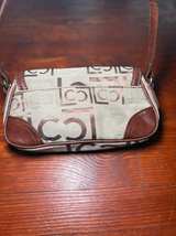 Liz Claiborne Monogram Canvas Shoulder Bag - Image 4