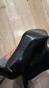 St. John Black Leather Pumps - Image 6