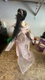Vintage Japanese Geisha Doll Cherry Princess - Image 3