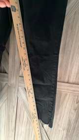 TALA Black Skinny Jeans with Raw Hem size 8 - Image 5