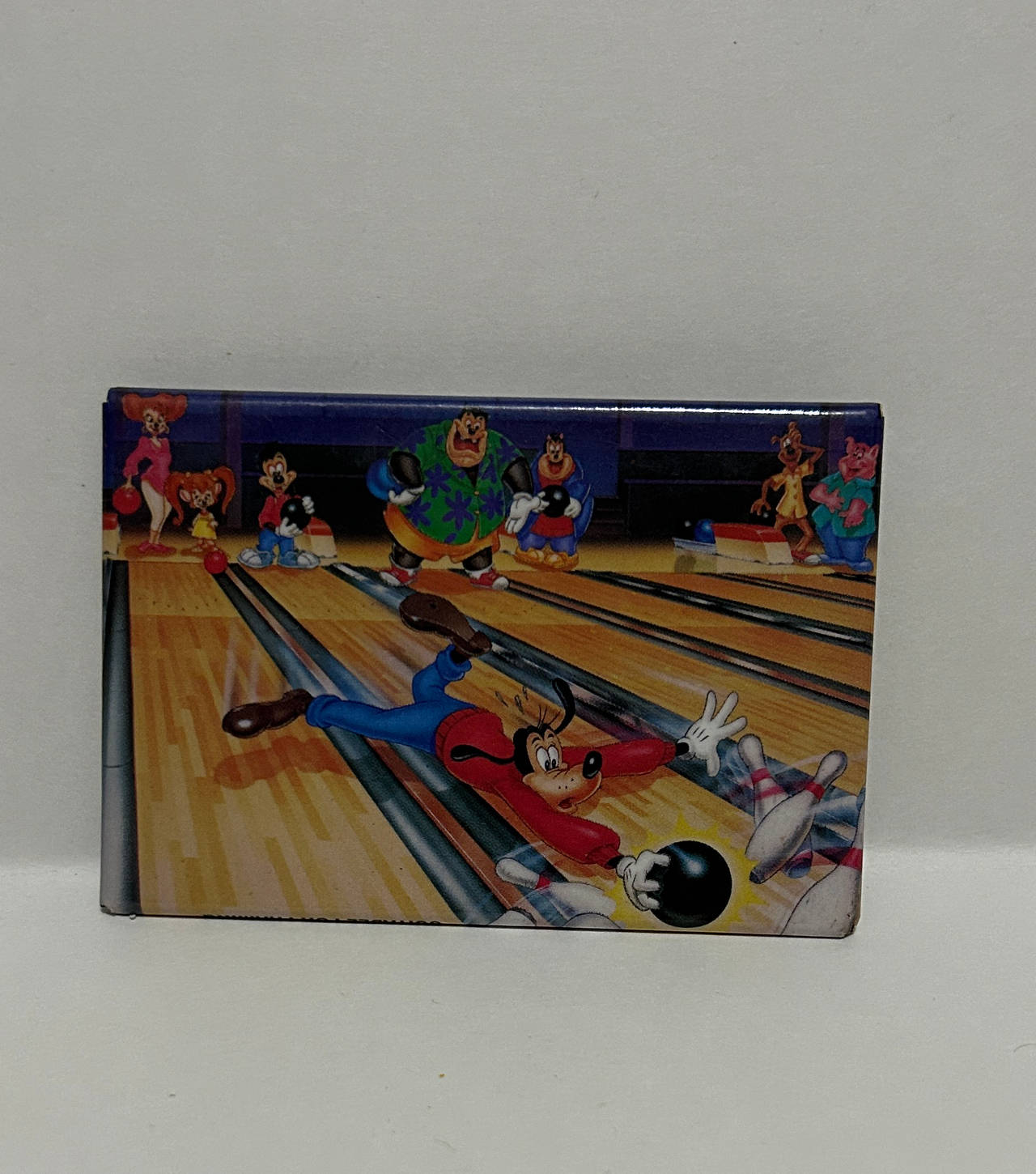 Disney Goofy Bowling Pinback Button