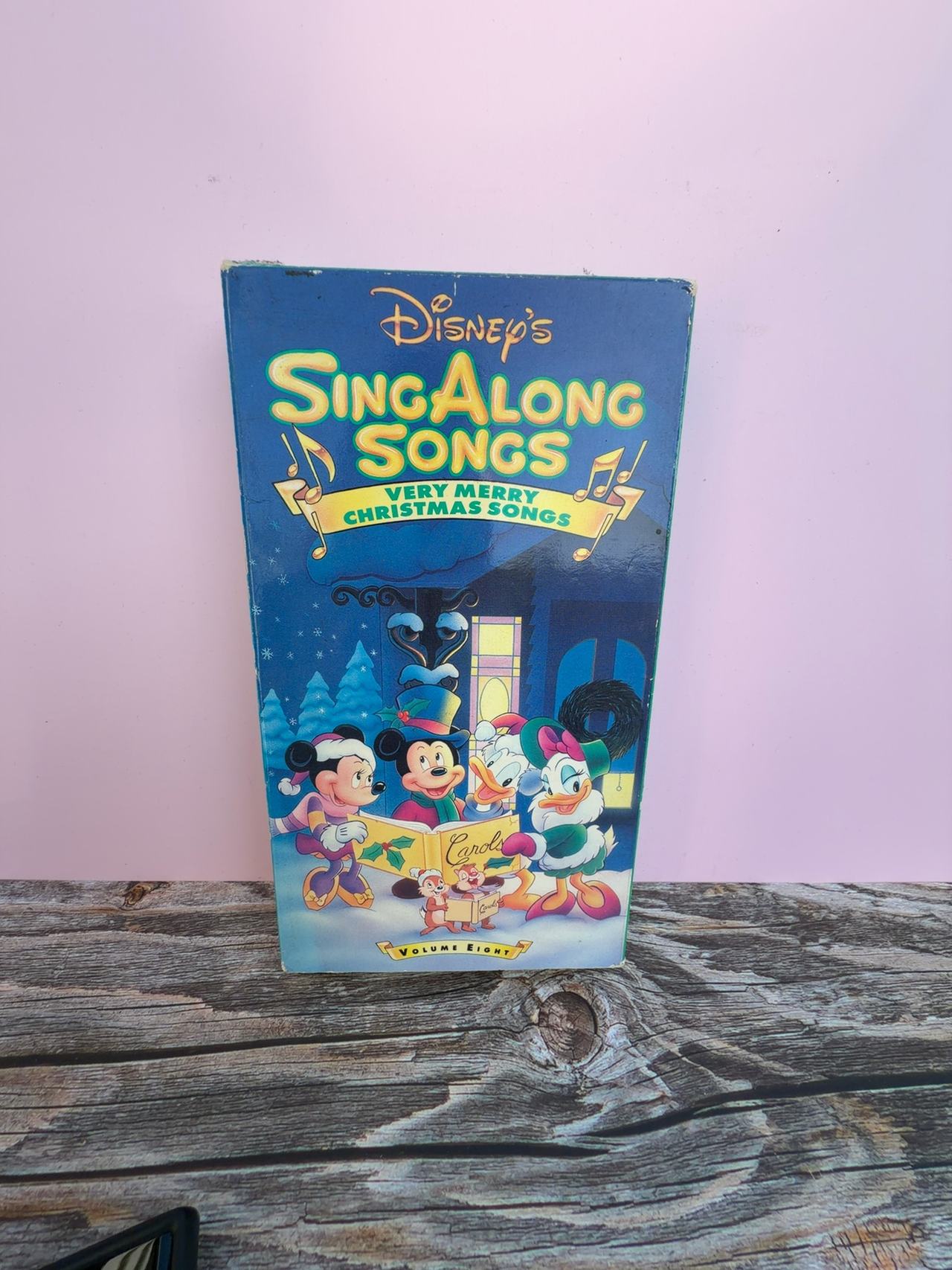 Disney Sing Along Songs: Very Merry Christmas Songs VHS Tape