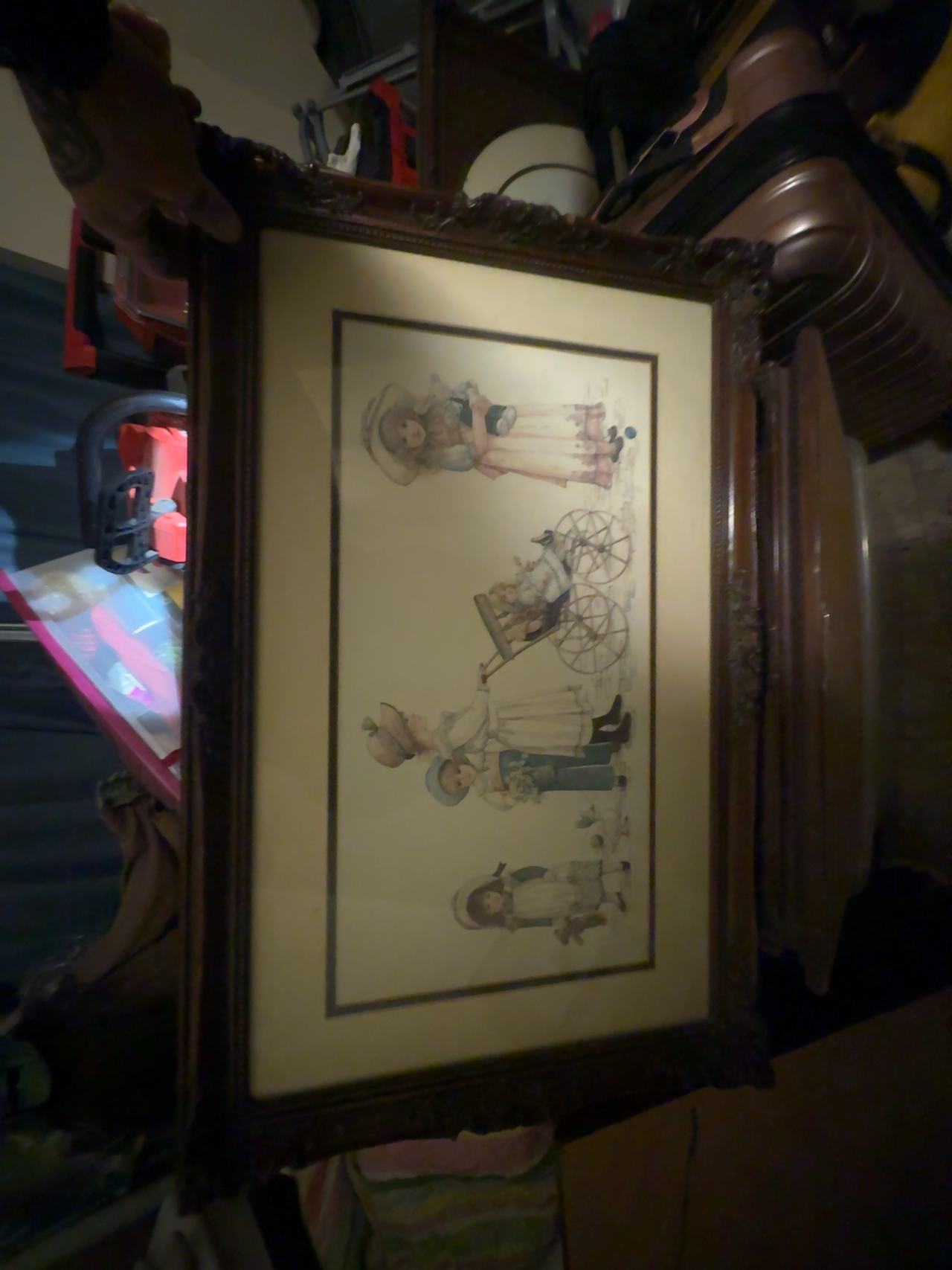 Jan Hagara Framed Victorian Children Print