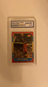 1996-97 Fleer Polychrome Michael Jordan 10th Anniversary Rookie Card Brushed Gold - Image 1