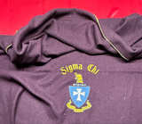 VINTAGE 1950’s Sigma Chi Fraternity Crest Blanket - Image 1