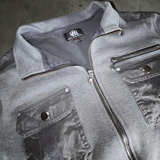 Rock & Republic Men's Full Zip Moto Jacket - Image 1