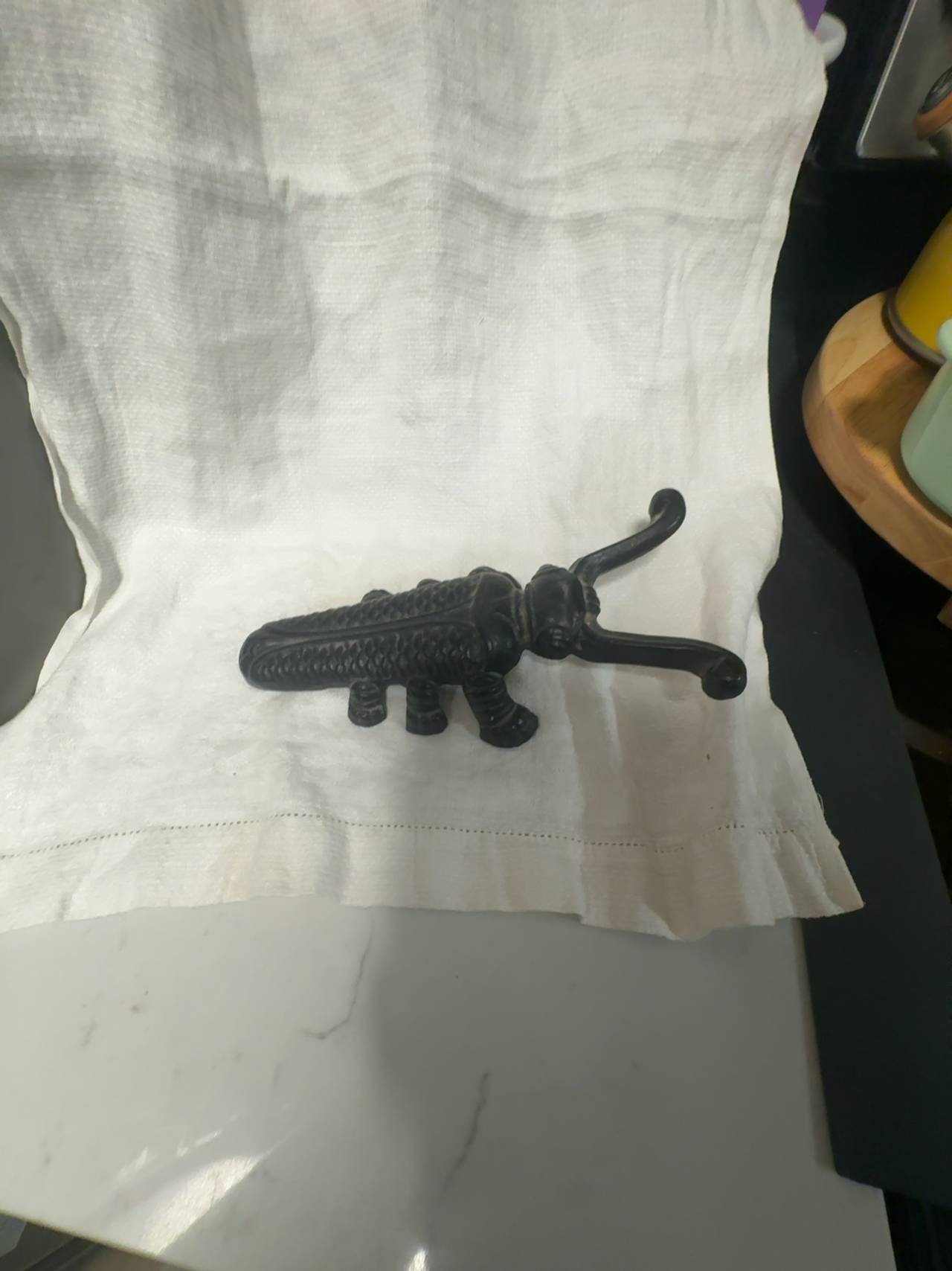 Vintage Cast Iron Beetle Boot Jack
