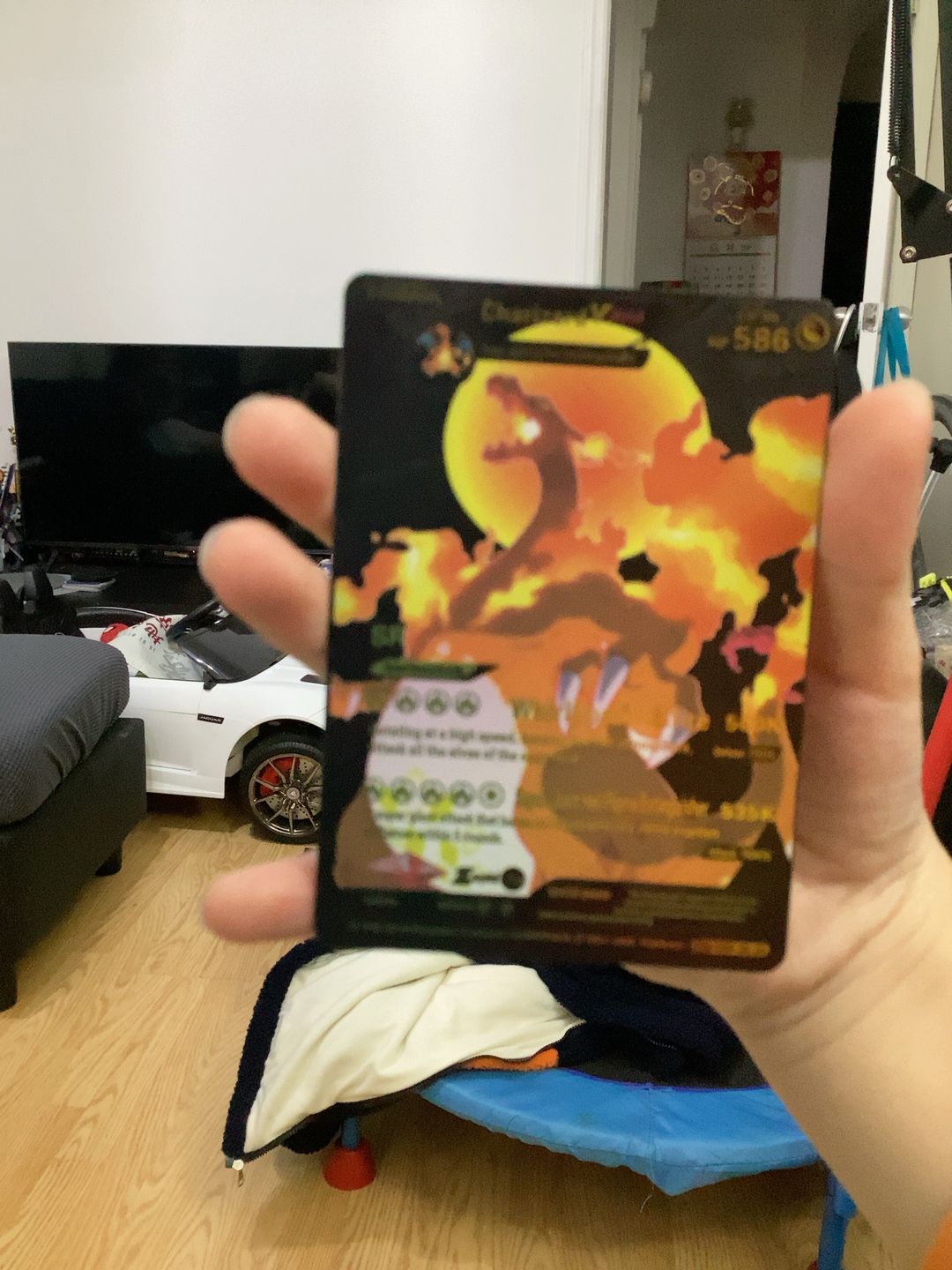 Pokemon Charizard VMAX Whirlpool Hellfire Gold Foil Card