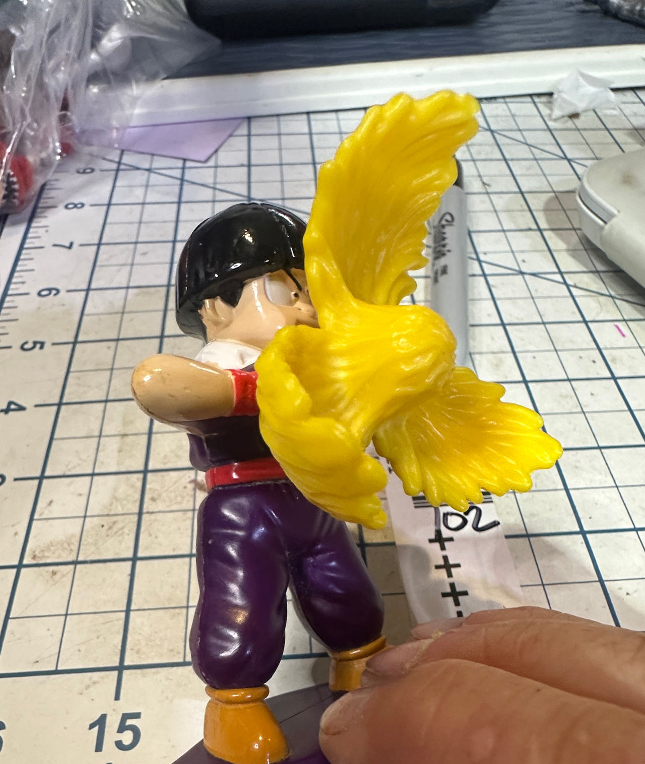 Dragon Ball Z Gotham “Masenko Blast” vtg action figure