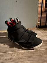 Nike LeBron Soldier 11 Black Red White - Image 2