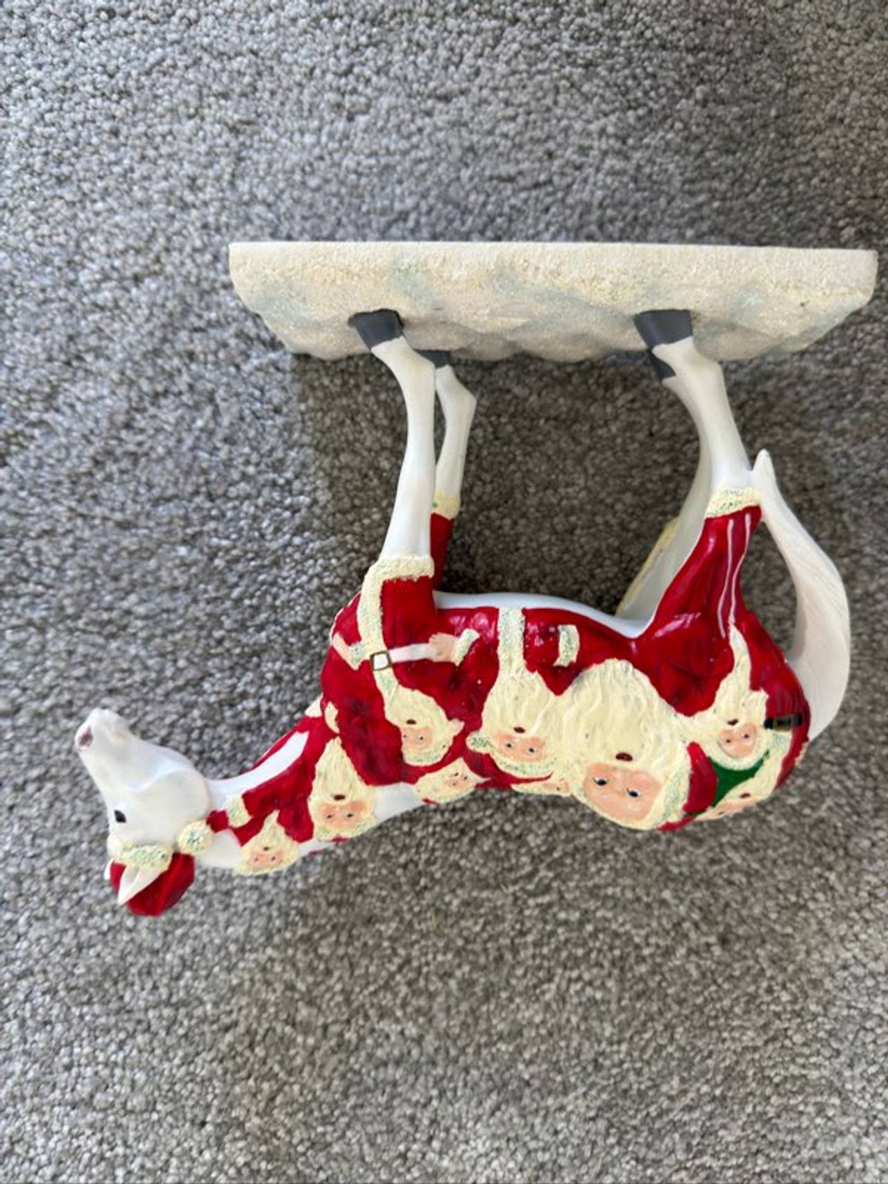 Tail of painted horses big red