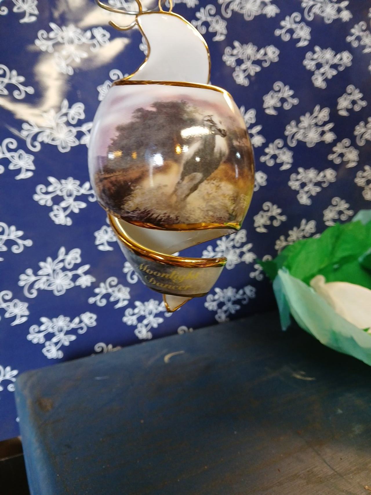 The Bradford Editions Moonlight Dancer Porcelain Ornament