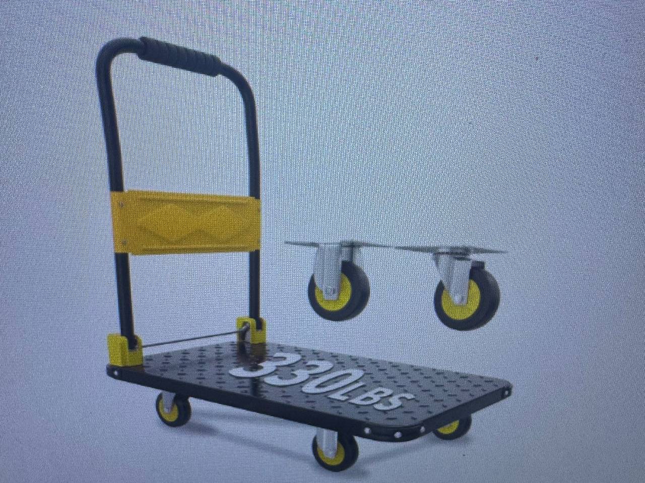 330 lbs Folding Platform Push Cart