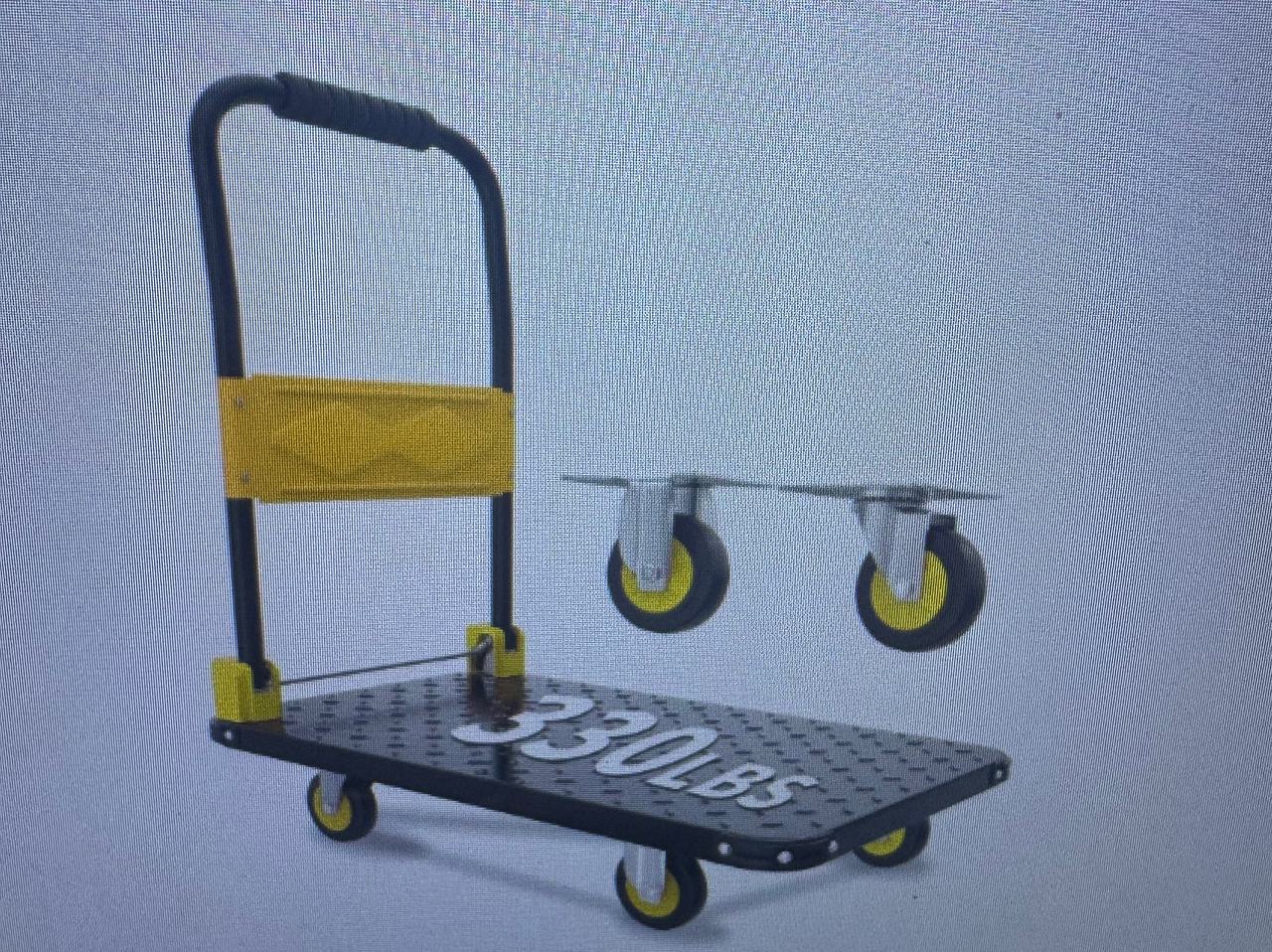 330 lbs Folding Platform Push Cart
