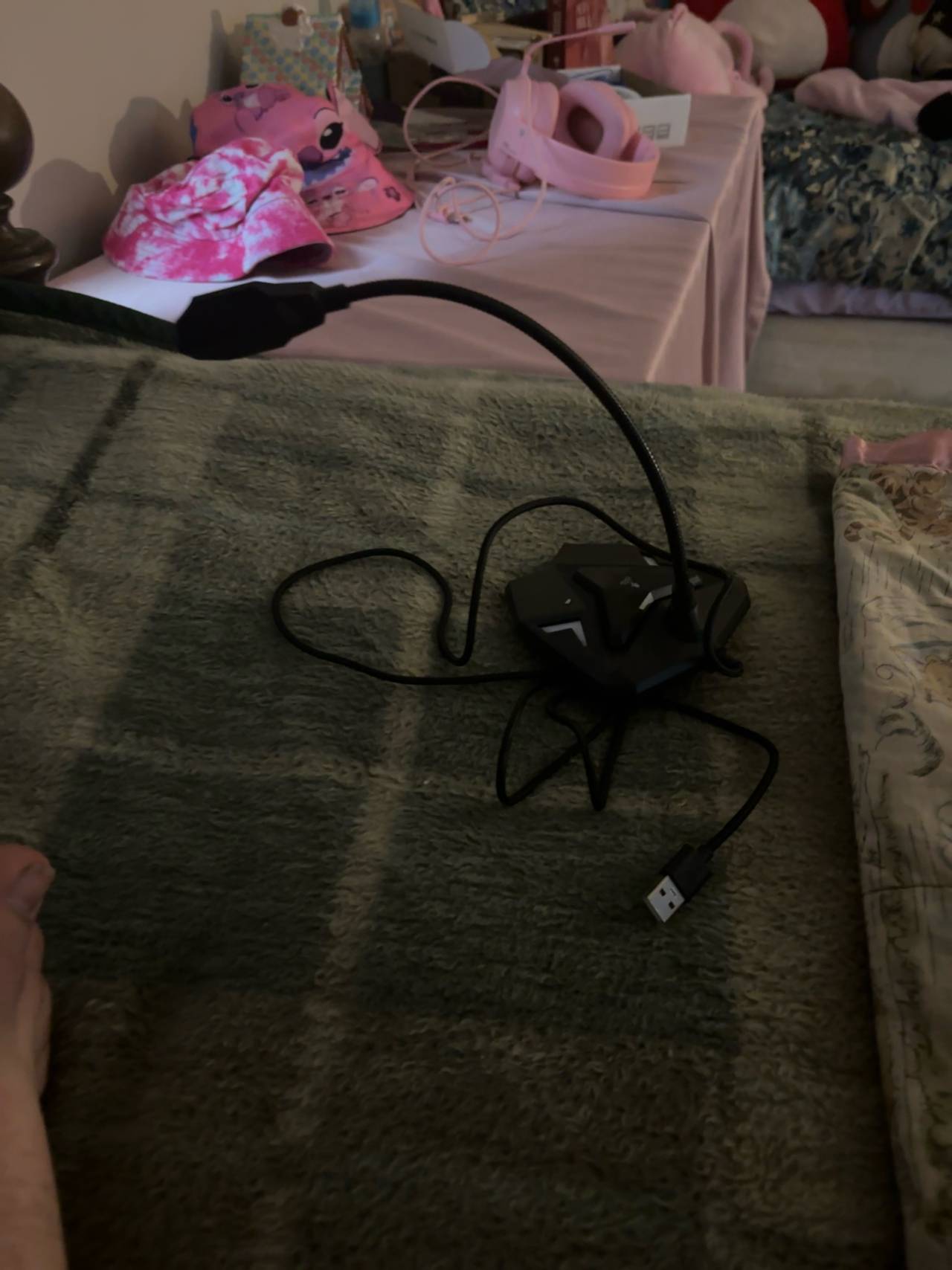 YOLOKE USB Computer Microphone Black