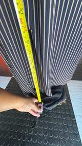 Uniqlo Rayon Striped shirt  dress - Image 6