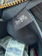 Coach Denim Rowan Satchel Crossbody NWOT - Image 5