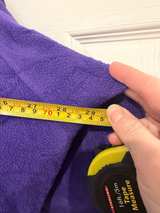 Columbia Fleece Full Zip Jacket Purple XL - Image 5