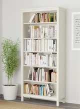 IKEA Hemnes Bookshelf in White Stain-  Solid Wood - Image 1